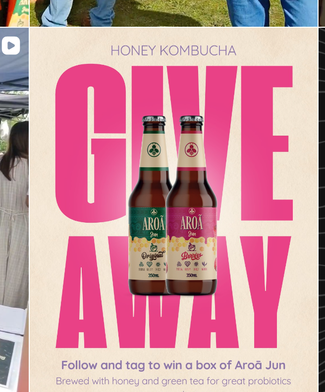 Konzept-Mockup: Give-away-Idee für den Verkaufsstand